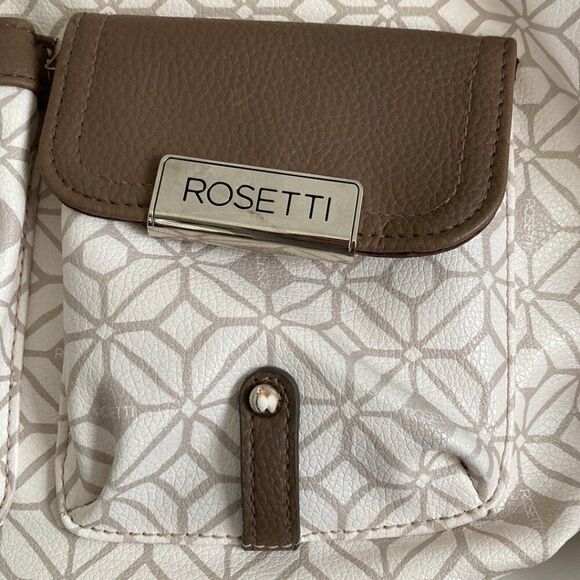 Rosetti Faux Leather Handbag with Crossbody/Shoulder Strap - Picture 3 of 7